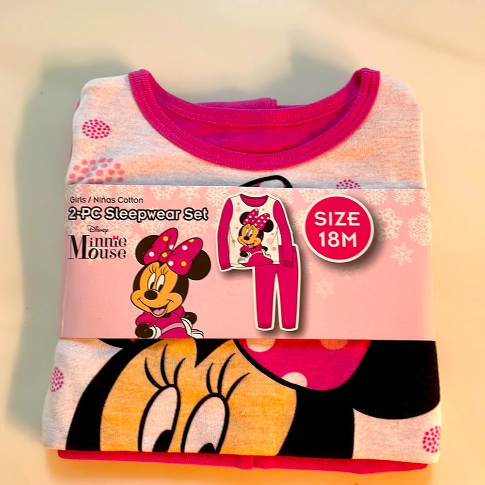 NEW Minnie Mouse cotton pjs